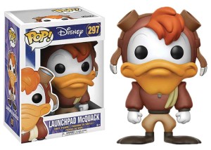POP DARKWING DUCK LAUNCHPAD MCQUACK VINYL FIG