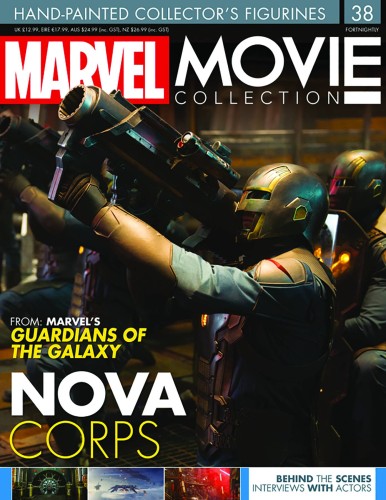MARVEL MOVIE FIGURE COLLECTION #38 NOVA CORPS