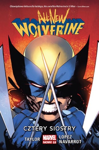 All-New Wolverine Tom 1 Cztery siostry (9788328134911)