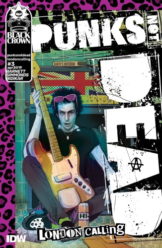 PUNKS NOT DEAD LONDON CALLING #3 SIMMONDS