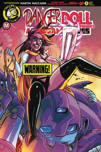DANGER DOLL SQUAD PRESENTS AMALGAMA LIVES #3 CVR D RUDETOONS RISQUE