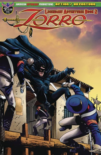ZORRO LEGENDARY ADVENTURES BOOK 2 #3 MAIN CVR