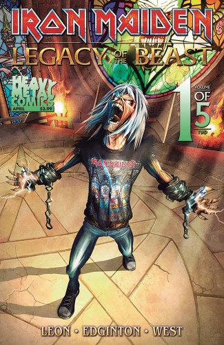 IRON MAIDEN LEGACY O/T BEAST VOL 2 NIGHT CITY #1 CVR A CASAS