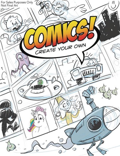 COMICS CREATE YOUR OWN SC (9781772758955)