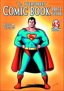 OVERSTREET COMIC BK PG SC 45 JOE SHUSTER SUPERMAN CVR