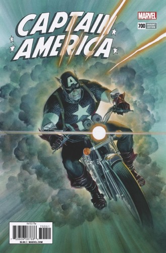 CAPTAIN AMERICA #700 ALEX ROSS VAR LEG (VF)