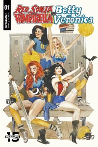 RED SONJA VAMPIRELLA BETTY VERONICA #1 CVR A DALTON