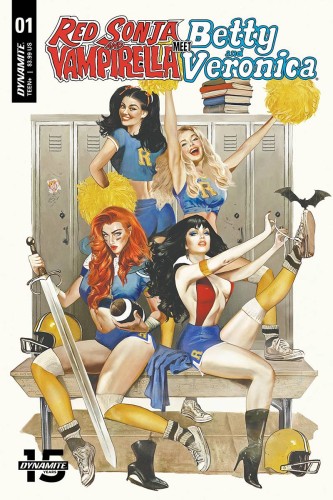 RED SONJA VAMPIRELLA BETTY VERONICA #1 CVR A DALTON