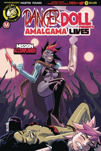 DANGER DOLL SQUAD PRESENTS AMALGAMA LIVES #4 CVR A YOUNG