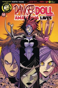 DANGER DOLL SQUAD PRESENTS AMALGAMA LIVES #4 CVR C ARTIST MACCAGNI