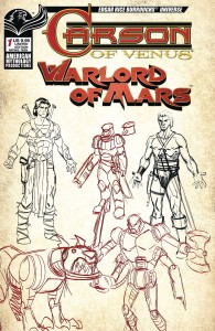 CARSON OF VENUS WARLORD OF MARS #1 CHAR DESIGN LMT ED CVR