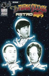 THREE STOOGES ASTRO NUTS #1 PHOTO B&W LTD CVR