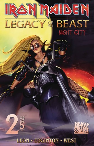 IRON MAIDEN LEGACY O/T BEAST VOL 2 NIGHT CITY #2 CVR B TBD
