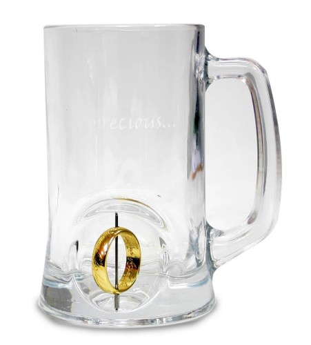 THE LORD OF THE RINGS 3D ROTATING RING CRYSTAL STEIN
