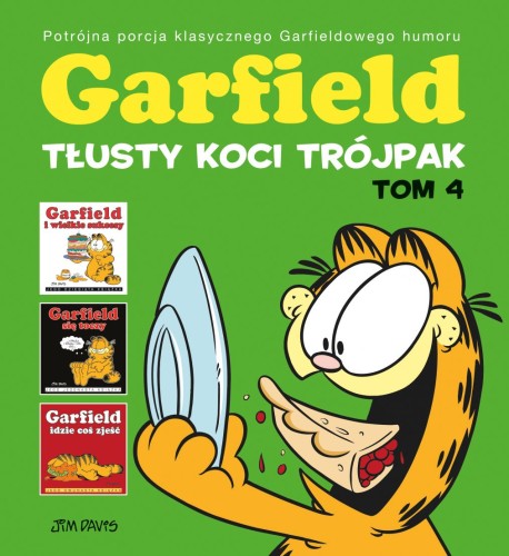 Garfield. Tłusty koci trójpak, tom 4 (9788328167353)
