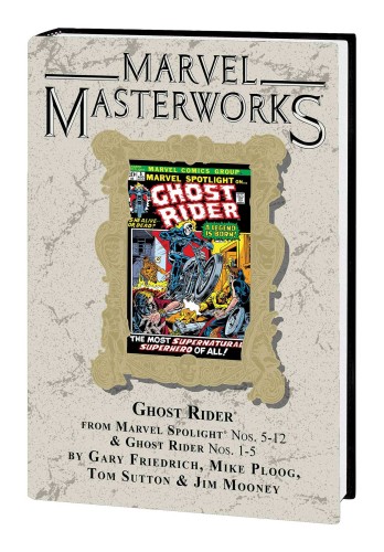 MARVEL MASTERWORKS GHOST RIDER HC VOL 01 DM VAR (9781302918187)