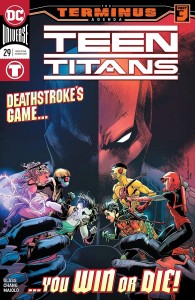 TEEN TITANS #29 TERMINUS AGENDA