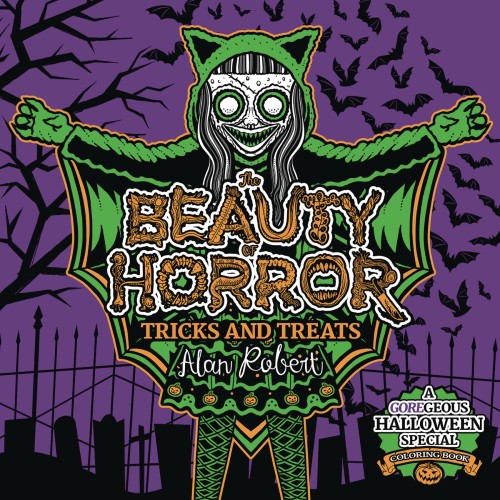 BEAUTY OF HORROR SC TRICKS & TREATS HALLOWEEN COLORING BOOK (9781684056033)