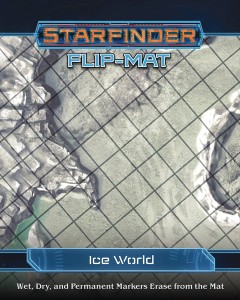 STARFINDER RPG FLIP MAT ICE WORLD