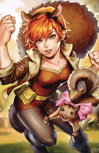 UNBEATABLE SQUIRREL GIRL #44 SUJIN JO MARVEL BATTLE LINES VAR