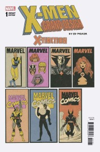 X-MEN GRAND DESIGN X-TINCTION #1 (OF 2) PISKOR CORNER BOX VAR
