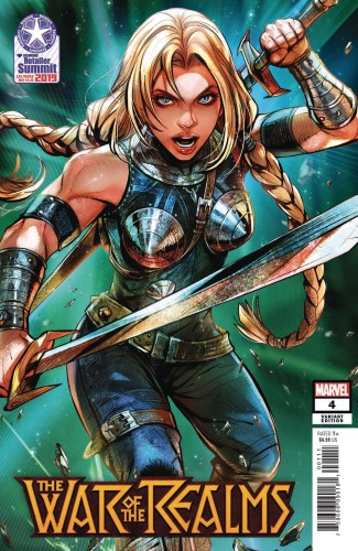 RETAILER SUMMIT 2019 WAR OF REALMS #4 (OF 6) MAXX LIM VAR