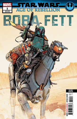 STAR WARS AOR BOBA FETT #1 2ND PTG VAR