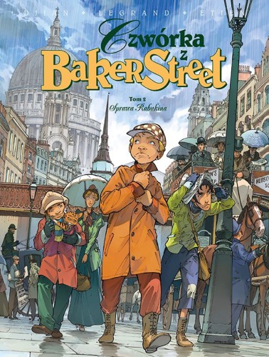Czwórka z Baker Street Tom 2 Sprawa Rabukina (9788328141391)