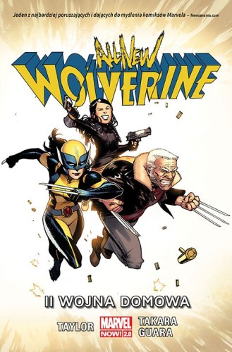 All-New Wolverine Tom 2 II wojna domowa (9788328141872)