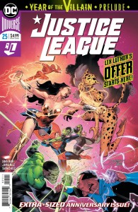 JUSTICE LEAGUE #25 YEAR OT VILLIAN