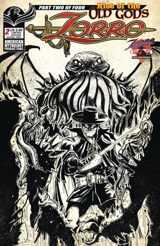 ZORRO RISE OF THE OLD GODS #2 CVR B LTD ED PULP