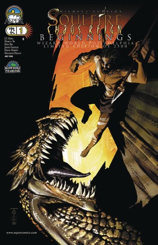 SOULFIRE CHAOS REIGN BEGINNINGS WW PHILLY 2006 VAR CVR