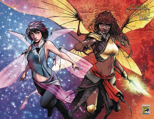 ETERNAL SOULFIRE #1 SDCC 2015 VAR CVR