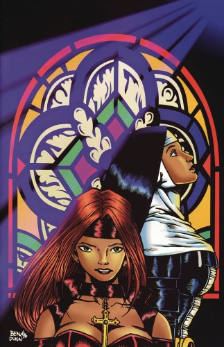 WARRIOR NUN #1 AVENGELYNE COMMEMORATIVE VAR