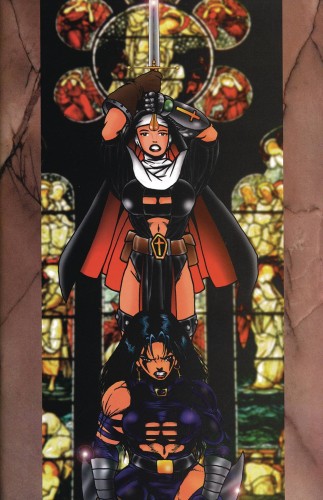 WARRIOR NUN #1 RAZOR COMMEMORATIVE VAR