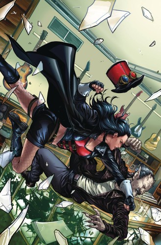 VAN HELSING VS DRACULAS DAUGHTER #1 (OF 5) CVR B RIVERIO