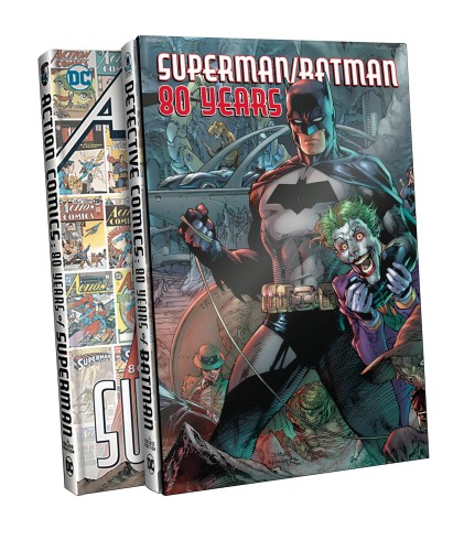 SUPERMAN BATMAN 80 YEARS SLIPCASE SET HC (9781779501424)