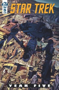 STAR TREK YEAR FIVE #5 CVR A THOMPSON