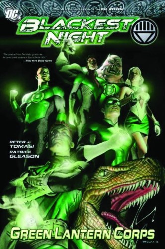 BLACKEST NIGHT GREEN LANTERN CORPS HC (9781401227883)