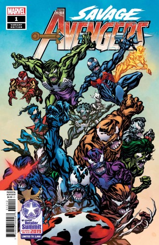 RETAILER SUMMIT 2019 SAVAGE AVENGERS #1 MCKONE VAR