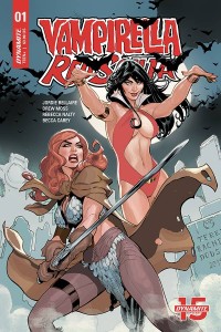 RED SONJA VAMPIRELLA #1 CVR A DODSON