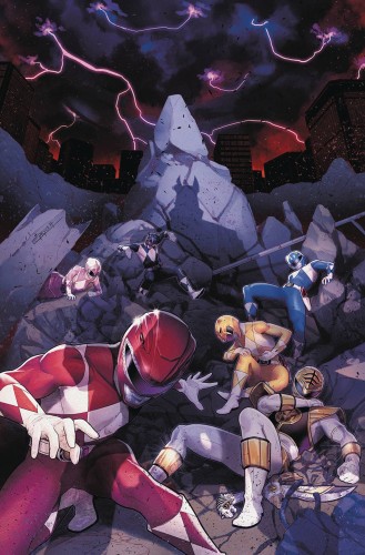 MIGHTY MORPHIN POWER RANGERS #43 CVR A CAMPBELL