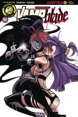 VAMPBLADE SEASON 4 #6 CVR E AMALGAMA CAT FIGHT VAR