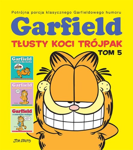 Garfield. Tłusty koci trójpak, tom 5 (9788328142343)