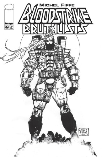 BLOODSTRIKE #23 CVR D FRAGA B&W