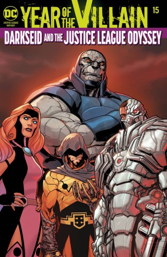 JUSTICE LEAGUE ODYSSEY #15 YOTV ACETATE