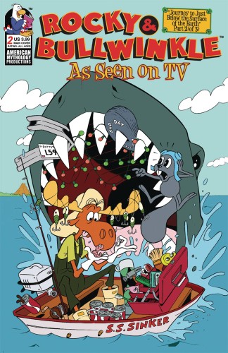 ROCKY & BULLWINKLE SEEN ON TV #2 MAIN GALLANT CVR