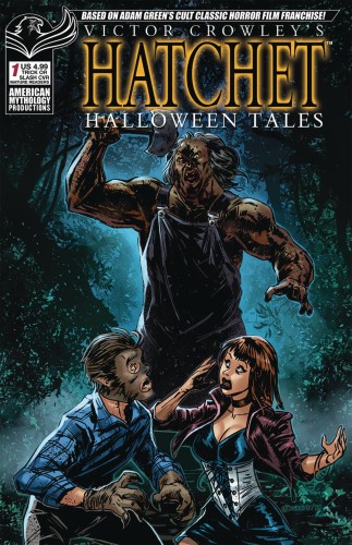 VICTOR CROWLEY HATCHET HALLOWEEN TALES #1 MESARCIA TRICK OR SLASH CVR