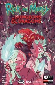 RICK & MORTY VS D&D II PAINSCAPE #2 CVR B GOUX