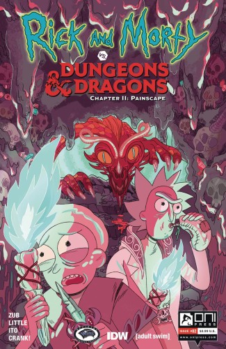 RICK & MORTY VS D&D II PAINSCAPE #2 CVR B GOUX